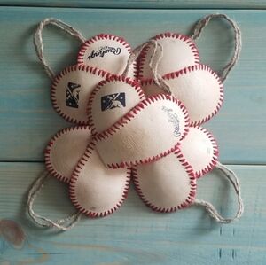 Genuine Rawlings Baseball Christmas Ornament